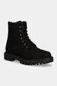 Tommy Hilfiger buty skórzane CASUAL HILFIGER CHUNK Z NBK BOOT nieocieplane czarny FM0FM05149