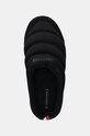 Tommy Hilfiger papuci de casa COMFORT WARM TEXTILE HOUSE SHOE negru FM0FM05158