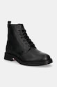 Tommy Hilfiger buty skórzane HILFIGER COMFORT LWT LTH BOOT skóra licowa czarny FM0FM05183