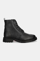 Tommy Hilfiger buty skórzane HILFIGER COMFORT LWT LTH BOOT FM0FM05183 czarny AW24