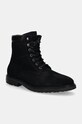 Замшеві півчобітки Tommy Hilfiger HILFIGER OUTDOOR SUEDE BOOT без утеплення темно-синій FM0FM05193