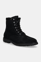Замшеві півчобітки Tommy Hilfiger HILFIGER OUTDOOR SUEDE BOOT без утеплення темно-синій FM0FM05193