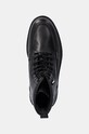 Шкіряні черевики Tommy Hilfiger TH AMERICAN PREM CHECK LTH BOOT чорний FM0FM05194
