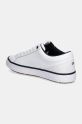 Обувки Кожени маратонки Tommy Hilfiger TH HI VULC CORE CLEAT STRIPES FM0FM05199 бял