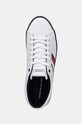 Tommy Hilfiger sneakersy skórzane TH HI VULC CORE CLEAT STRIPES biały FM0FM05199