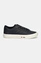 Шкіряні кросівки Tommy Hilfiger TH HI VULC STREET RWB LTH LOW FM0FM05201 темно-синій AW24