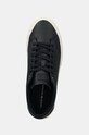 Шкіряні кросівки Tommy Hilfiger TH HI VULC STREET RWB LTH LOW темно-синій FM0FM05201