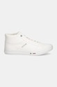 Sneakers boty Tommy Hilfiger TH HI VULC STREET RWB LTH FM0FM05202 bílá AW24