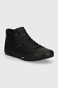 Кросівки Tommy Hilfiger TH HI VULC STREET RWB LTH висока чорний FM0FM05202