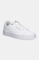 Кожаные кроссовки Tommy Hilfiger COURT THICK CUPSOLE LEATHER низкая белый FM0FM05208