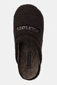 Kućne papuče Tommy Hilfiger HILFIGER WARM CURLY HOUSE SHOE smeđa FM0FM05226