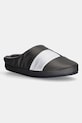 Papuče Tommy Hilfiger HILFIGER NYLON FLAG HOUSE SHOE Darčekový box sivá FM0FM05228