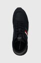 Tommy Hilfiger sneakersy RUNNER EVO MIX BLOCK granatowy FM0FM05298