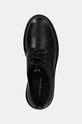 Tommy Hilfiger półbuty skórzane CASUAL HILFIGER CHUNKY LTH SHOE czarny FM0FM05301