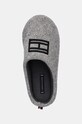 Tommy Hilfiger pantofole FLAG HERRINGBONE HOUSE SHOE grigio FM0FM05304