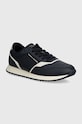 Tommy Hilfiger sneakersy RUNNER EVO SEASONAL MIX skóra zamszowa granatowy FM0FM05305
