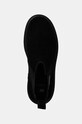 Tommy Jeans botine din piele intoarsa TJM CHELSEA SUEDE negru EM0EM01468