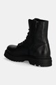 Încălțăminte Tommy Jeans ghete de piele TJM LACE UP MID BOOT TUMBLED WL EM0EM01470 negru
