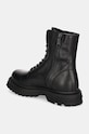 Încălțăminte Tommy Jeans ghete de piele TJM LACE UP MID BOOT SMOOTH EM0EM01471 negru