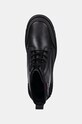 Tommy Jeans bocanci de piele TJM LACE UP LEATHER BOOT negru EM0EM01511