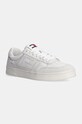 Tommy Jeans sneakers din piele THE GREENWICH MIX MEDIA piele întoarsă alb EM0EM01444