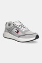 Кросівки Tommy Jeans TJM RUNNER MIX MATERIAL замша сірий EM0EM01494