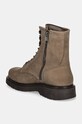 Obuv Semišové topánky Calvin Klein LACE UP BOOT W/ ZIP SUEDE HM0HM01576 béžová