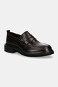 Kožené mokasíny Calvin Klein MOCCASIN LTH elegantné hnedá HM0HM01688