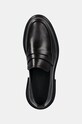 Kožené mokasíny Calvin Klein MOCCASIN LTH hnedá HM0HM01688