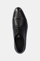 Calvin Klein pantof DERBY CAP TOE negru HM0HM01540