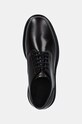 Calvin Klein półbuty skórzane DERBY LTH brązowy HM0HM01574