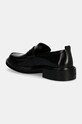Obuv Kožené poltopánky Calvin Klein MOCCASIN HM0HM01682 čierna