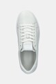 Kožne tenisice Calvin Klein LOW TOP LACE UP bijela HM0HM01546