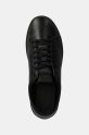 Кожаные кроссовки Calvin Klein LOW TOP LACE UP HM0HM01546 чёрный