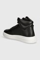Obuv Tenisky Calvin Klein HIGH TOP LACE UP HF HM0HM01552 čierna