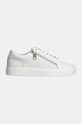 Αθλητικά Calvin Klein LOW TOP LACE UP W/ ZIP MONO HM0HM01555 λευκό NC24
