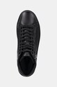Αθλητικά Calvin Klein HIGH TOP LACE UP W/ ZIP MONO μαύρο HM0HM01556
