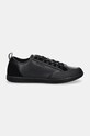 Calvin Klein sneakers din piele LOW TOP LACE UP HM0HM01585 negru NC24