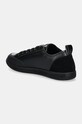 Încălțăminte Calvin Klein sneakers din piele LOW TOP LACE UP HM0HM01585 negru