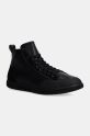 Calvin Klein sneakers in pelle HIGH TOP LACE UP alta nero HM0HM01586