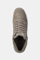 Calvin Klein velúr sportcipő HIGH TOP LACE UP BSKT SUE szürke HM0HM01592