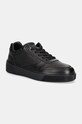 Calvin Klein sneakers din piele LOW TOP LACE UP BSKT LTH Planet friendly negru HM0HM01624