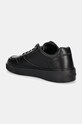 Obuv Kožené tenisky Calvin Klein LOW TOP LACE UP BSKT LTH HM0HM01624 čierna