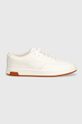 Kenzo sneakersy skórzane Dome Low Top Sneakers FD65SN061L53.02 biały AA00