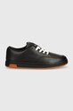 Кожаные кроссовки Kenzo Dome Low Top Sneakers FD65SN061L53.99 чёрный AA00
