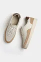 Кожаные кроссовки Filling Pieces Mondo Squash 46733331406 бежевый