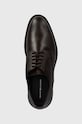 Kožne cipele Tommy Hilfiger CORE RWB HILFIGER TEXT LTH SHOE smeđa FM0FM05255