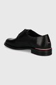 Obuća Kožne cipele Tommy Hilfiger CORE RWB HILFIGER TEXT LTH SHOE FM0FM05255 crna