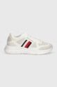 Sneakers boty Tommy Hilfiger MODERN RUNNER KNIT EVO ESS FM0FM05245 bílá AW24