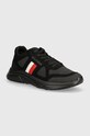 Tommy Hilfiger sneakersy MODERN RUNNER KNIT EVO ESS Planet friendly czarny FM0FM05245